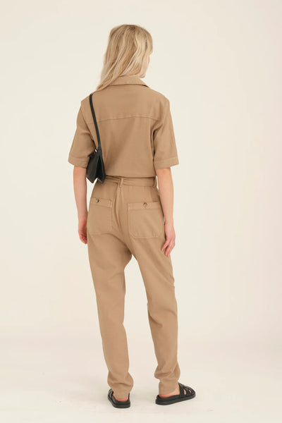 Pieszak Jill Jumpsuit in Lead Brown