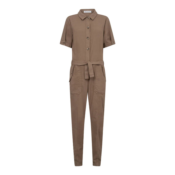 Pieszak Jill Jumpsuit in Lead Brown