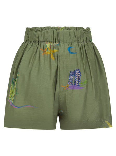 Pranella Uma Desra Print Shorts