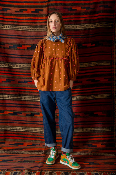 Bonté Rosa Top in Ginger Neon