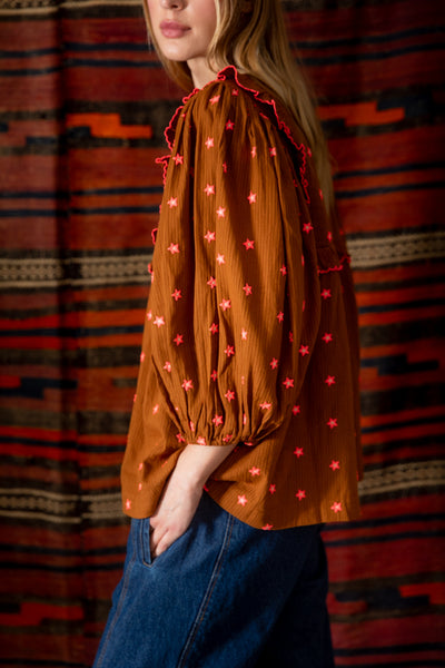 Bonté Rosa Top in Ginger Neon