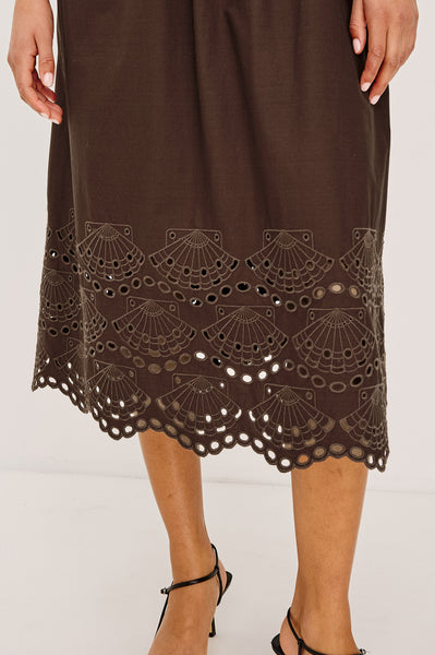 Rails Roxanne Dress in Espresso