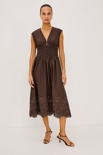 Rails Roxanne Dress in Espresso