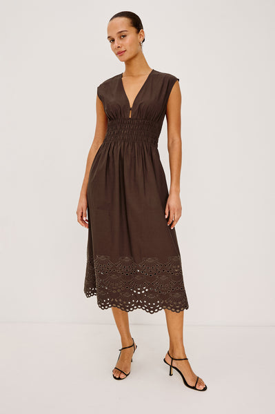 Rails Roxanne Dress in Espresso