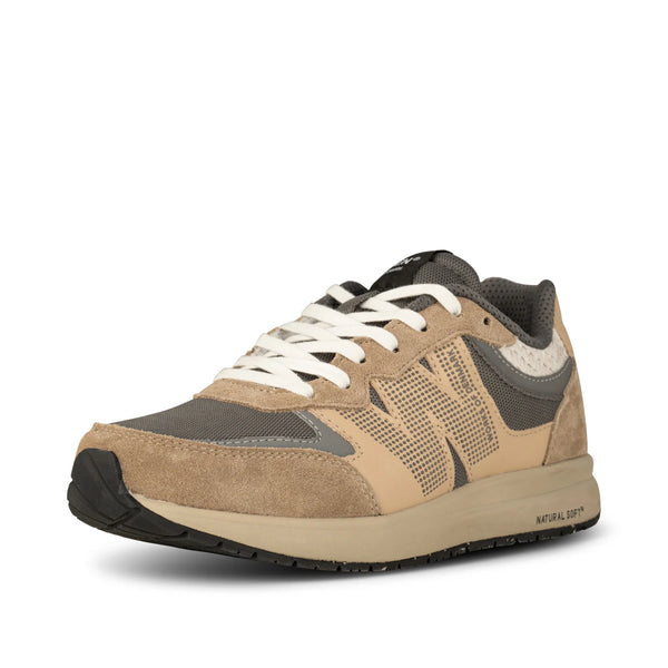 Woden Rigmore Reflective Trainer in Silver Mink