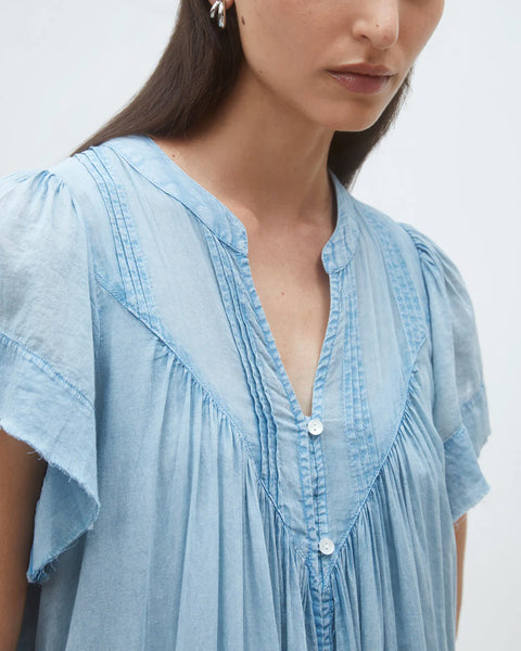 Suncoo Corolle Dress in Bleu Ciel