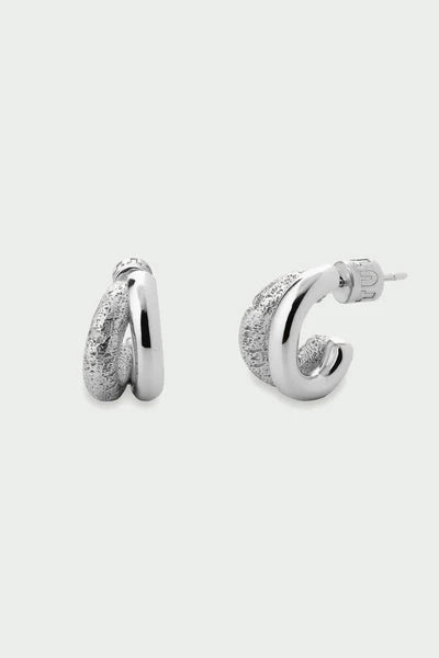 Tutti Small Mirage Earrings in Silver