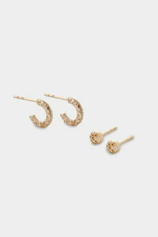 Tutti Quest Earring Set in Gold
