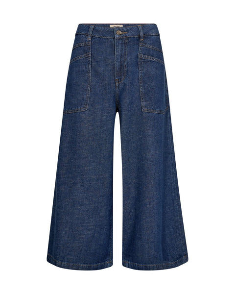Mos Mosh Culotte Arge Jeans in Dark Blue