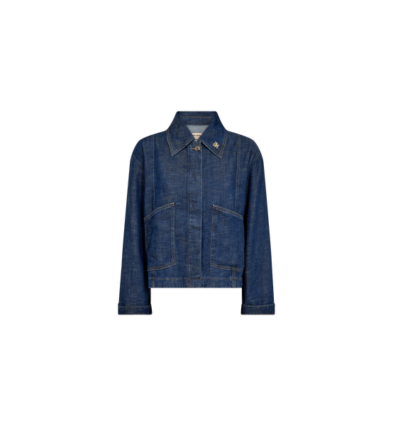 Mos Mosh Eyla Arge Jacket in Dark Blue