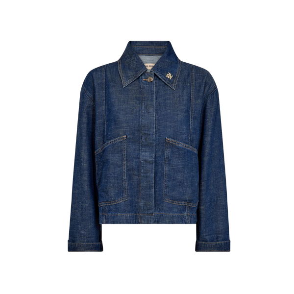 Mos Mosh Eyla Arge Jacket in Dark Blue