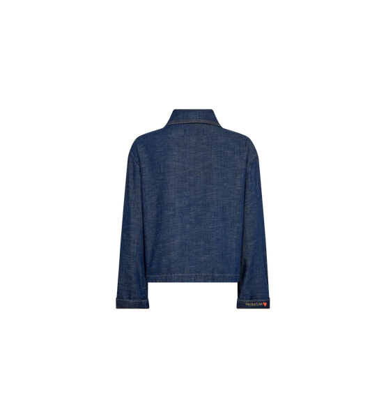 Mos Mosh Eyla Arge Jacket in Dark Blue