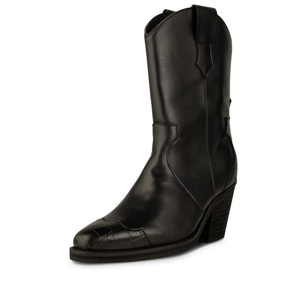 Shoe the Bear Nancy Western Boot in Black