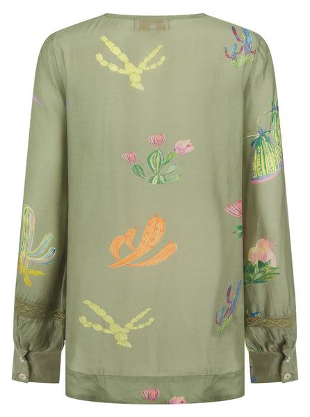 Pranella Sally Top in Desra Print