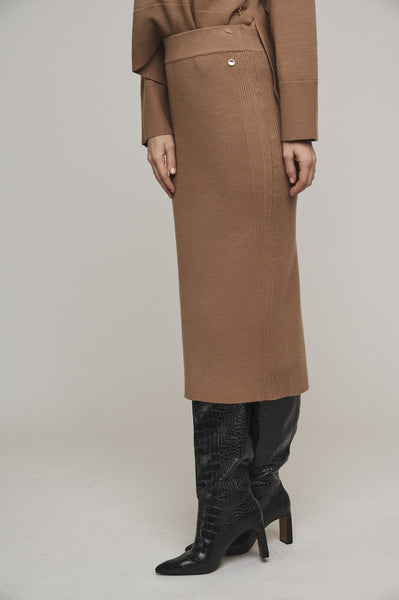 Rino & Pelle Sophia Skirt in Twig