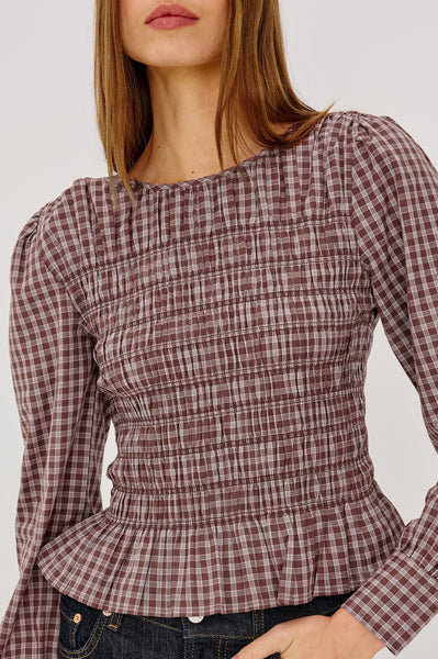 Rails Tabi Top in Rust Rose