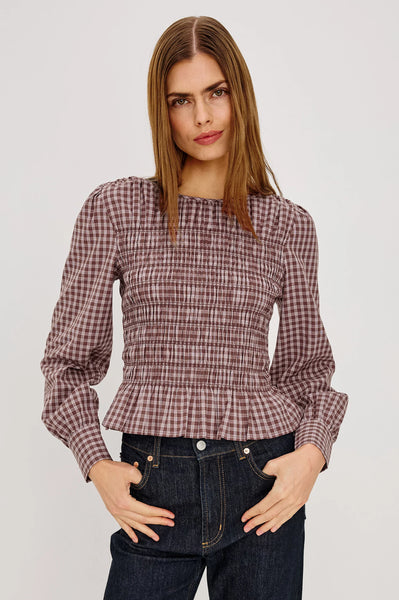 Rails Tabi Top in Rust Rose