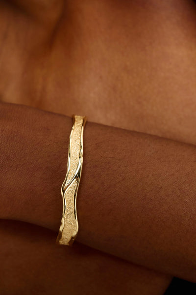 Tutti Branch Bangle in Gold