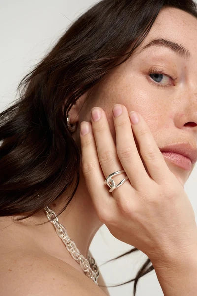 Tutti & Co Alder Ring in Silver
