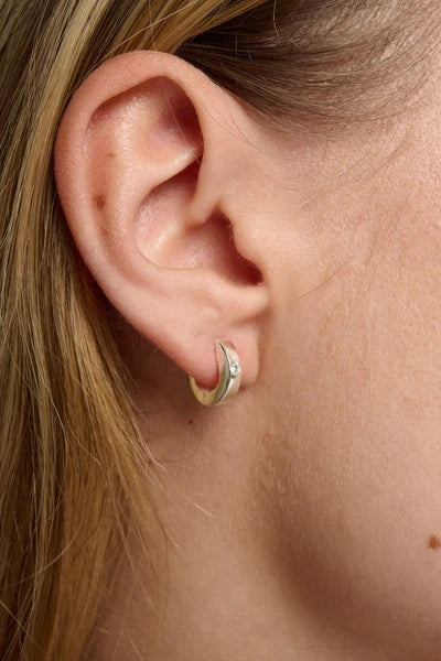 Tutti & Co Refine Earrings in Silver
