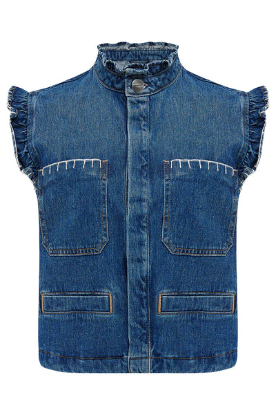 Seventy + Mochi Pablo Waistcoat in Americana