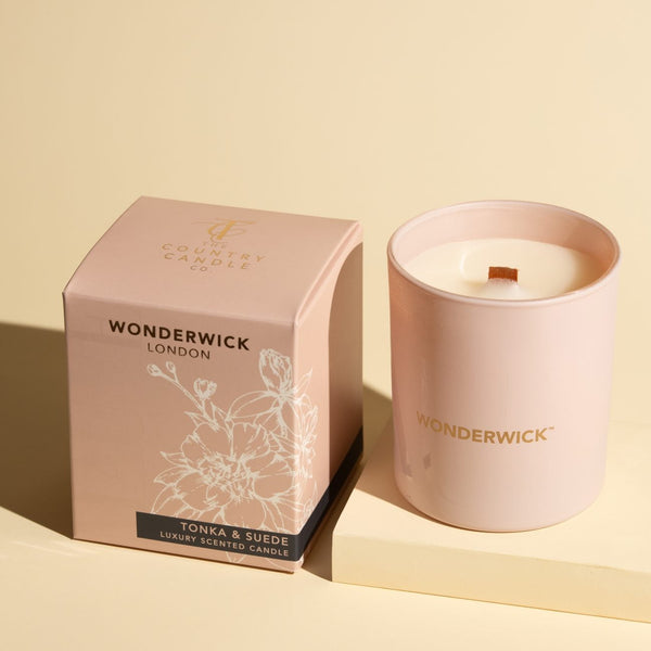 The Country Candle Company Wonderwick Candle in Tonka and Suede