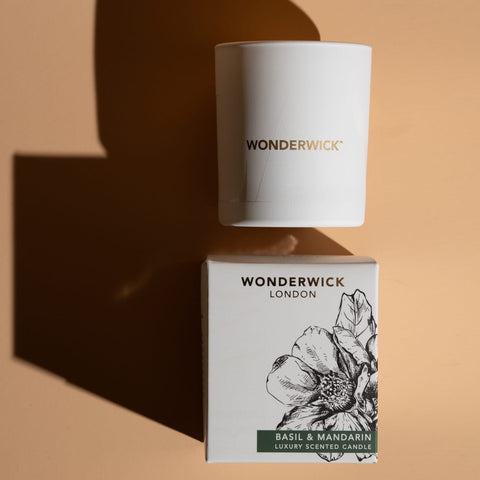 Wonderwick Candle in Basil and Mandarin
