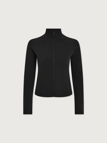 Varley Always Zip Through Sweat in Black