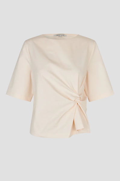 Second Female Arkai Drape Tee in Eggnog