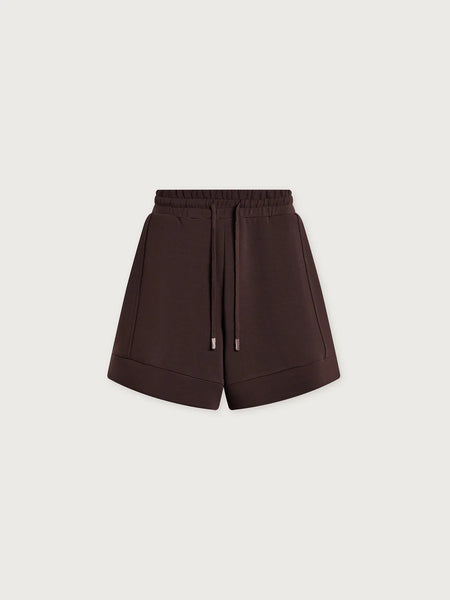 Varley Atrium High Rise Shorts 4.5 in Coffee Bean