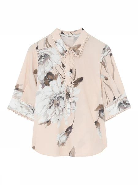 Gustav Bayanna Blouse in Dust Print