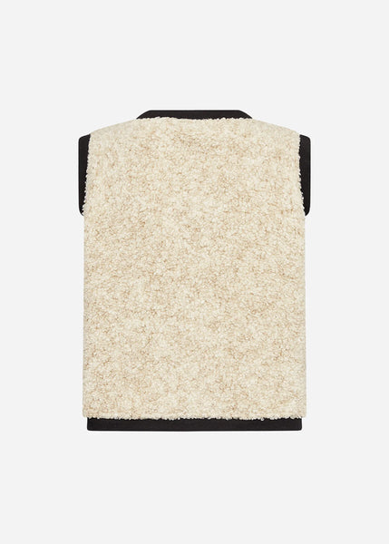 Soya Concept Bessie 6 Waistcoat in Cream Melange 27455