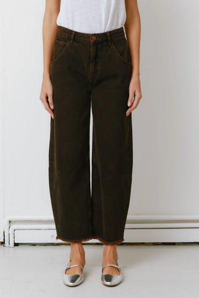 *LAST ONE!* Seventy + Mochi Bo Jean in Cacao Short 30” WBOJ0114-Sk