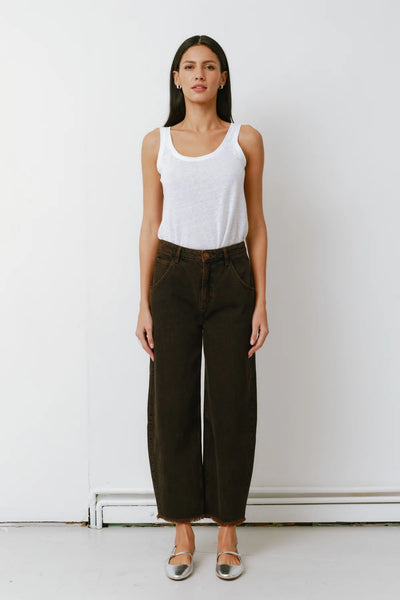 *LAST ONE!* Seventy + Mochi Bo Jean in Cacao Short 30” WBOJ0114-Sk