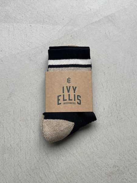 Ivy Ellis Brees Womens Vintage Cotton Sock