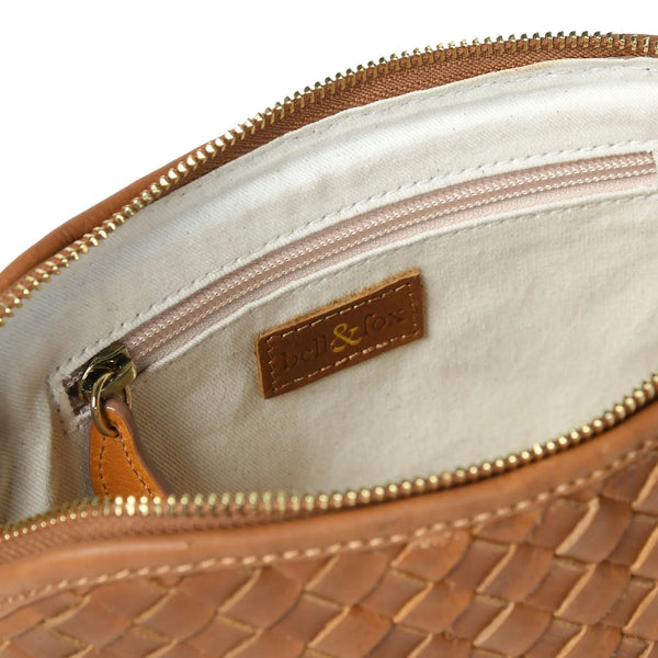 Bell & Fox Ira Bag in Caramel Tan Leather