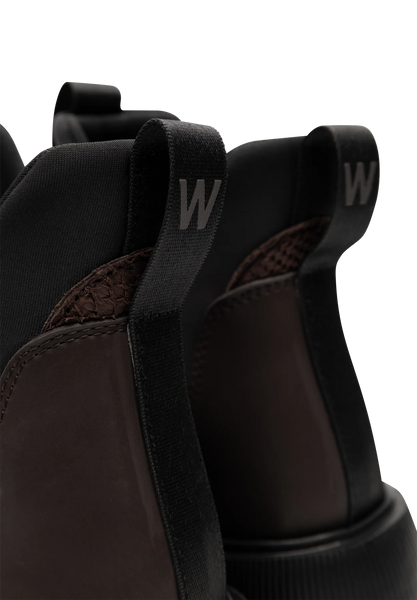 Woden Isabella Waterproof Boot in Chocolate