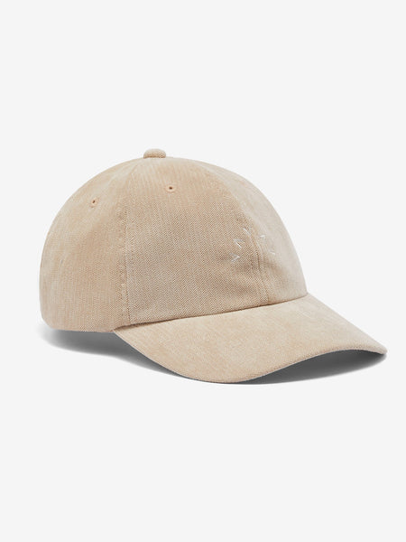 Varley Franklin Cap in Crema Beige baseball cap on a white background