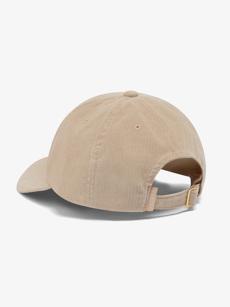 Varley Franklin Cap in Crema Beige baseball cap on a white background