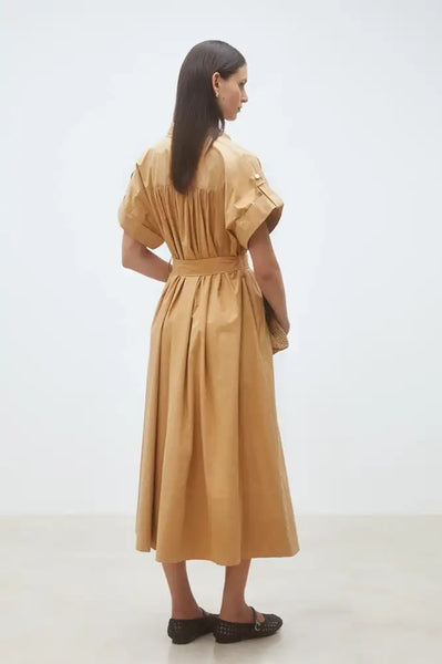 Suncoo Cristal Dress in Camel