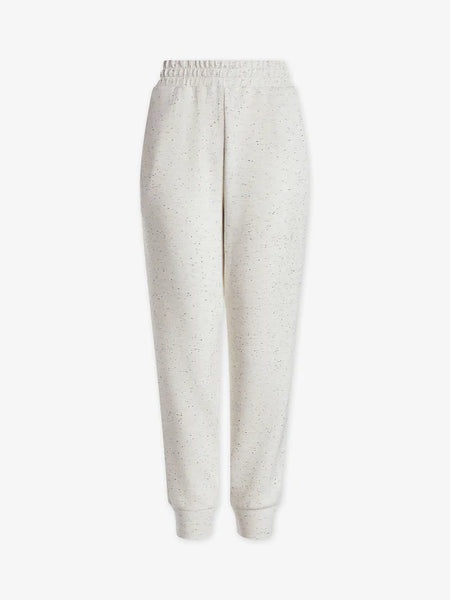 Varley Slim Cuff Pant 27.5 in Ivory Marl Fleck