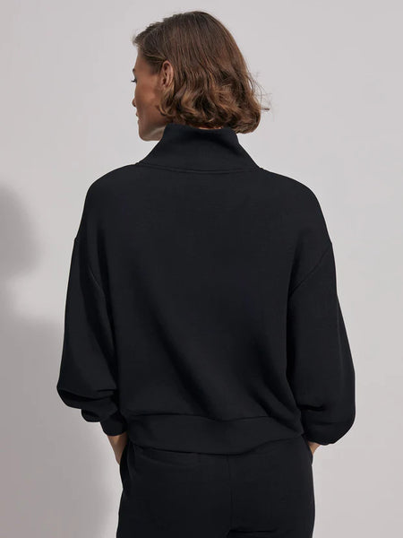 Varley Davidson Sweat Top in Black - COMING SOON!