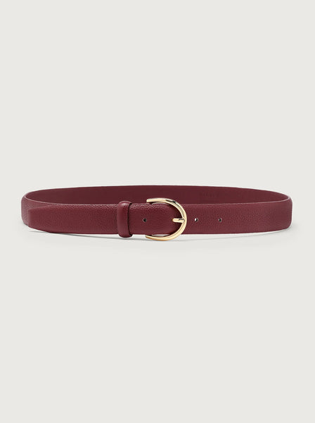 Varley Lenai Belt in Bordo