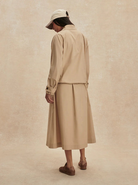 Varley Petra Boxy Blouson Jacket in Nomad