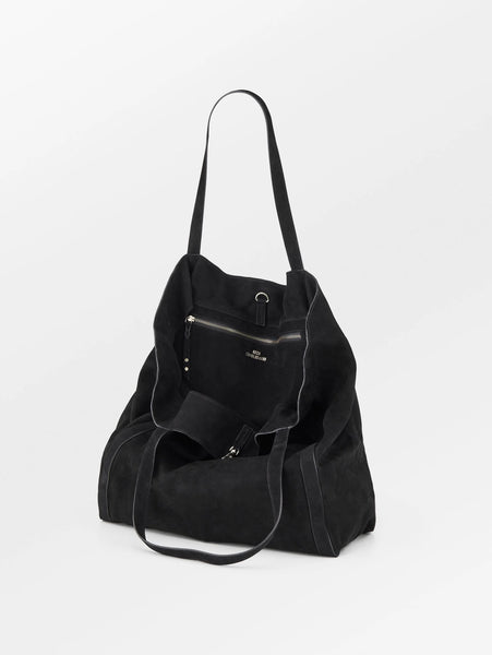 COMING SOON! Beck Sondergaard Suede Eden Bag in Black