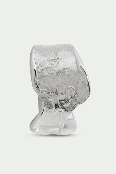 Tutti Edge Ring in Silver