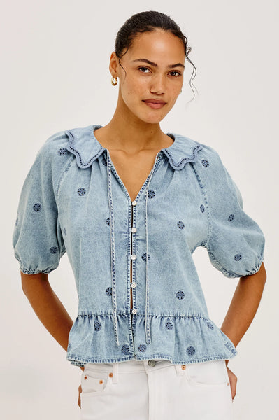 Rails Emelie Top in Antique Indigo