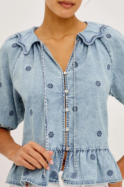 Rails Emelie Top in Antique Indigo