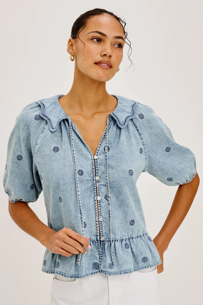 Rails Emelie Top in Antique Indigo