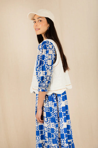 Bonte Estelle Gilet in Ecru